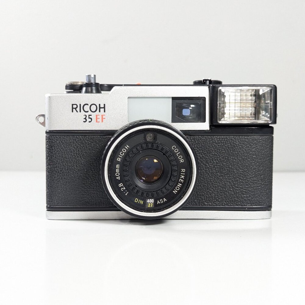 Vintage Ricoh 35 EF Rangefinder Style 35mm Camera gift for film student